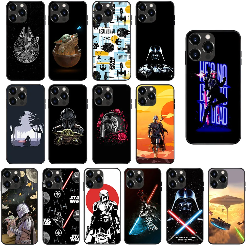 Ai-54 S-Starwars Clone Troopers Custodia Morbida Per Iphone 15 14 13 12 11 Mini Max Pro Plus