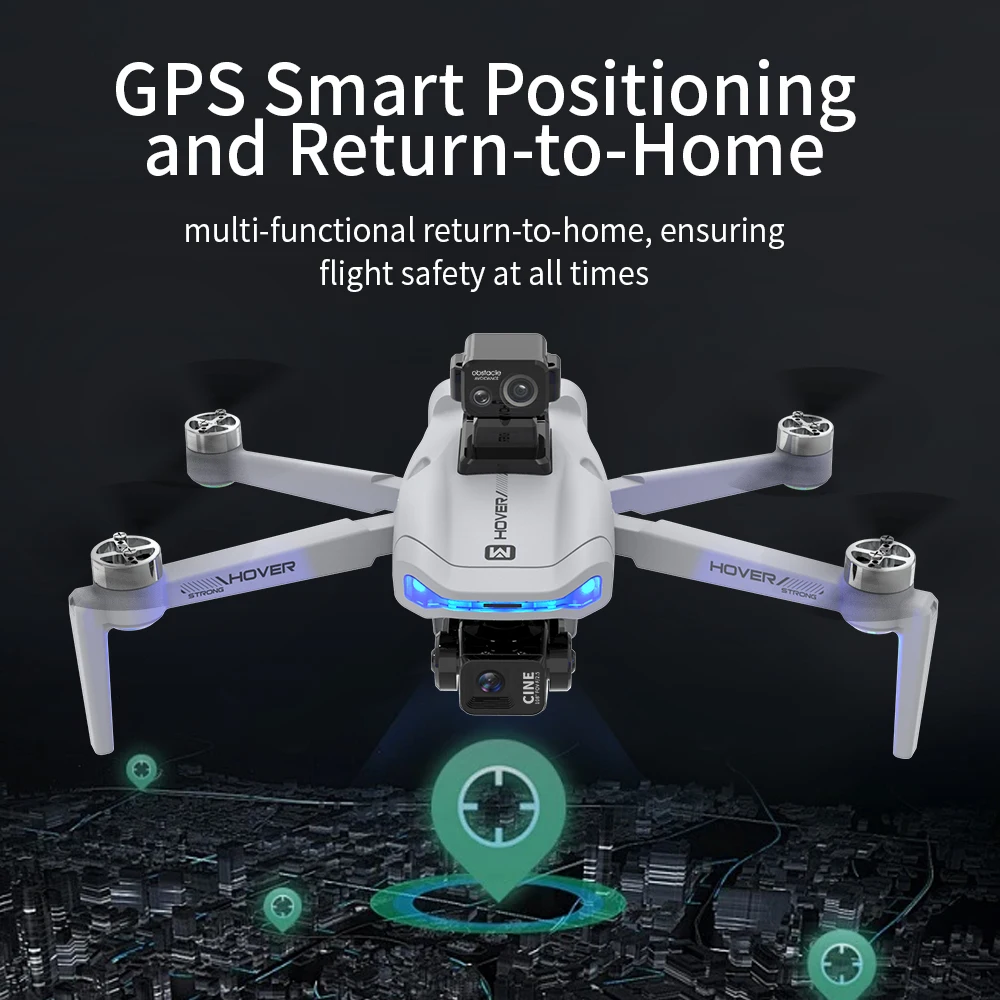 Drone GPS X40 Pro Max 4K Cardan 3 Axes Évitement Obstacles