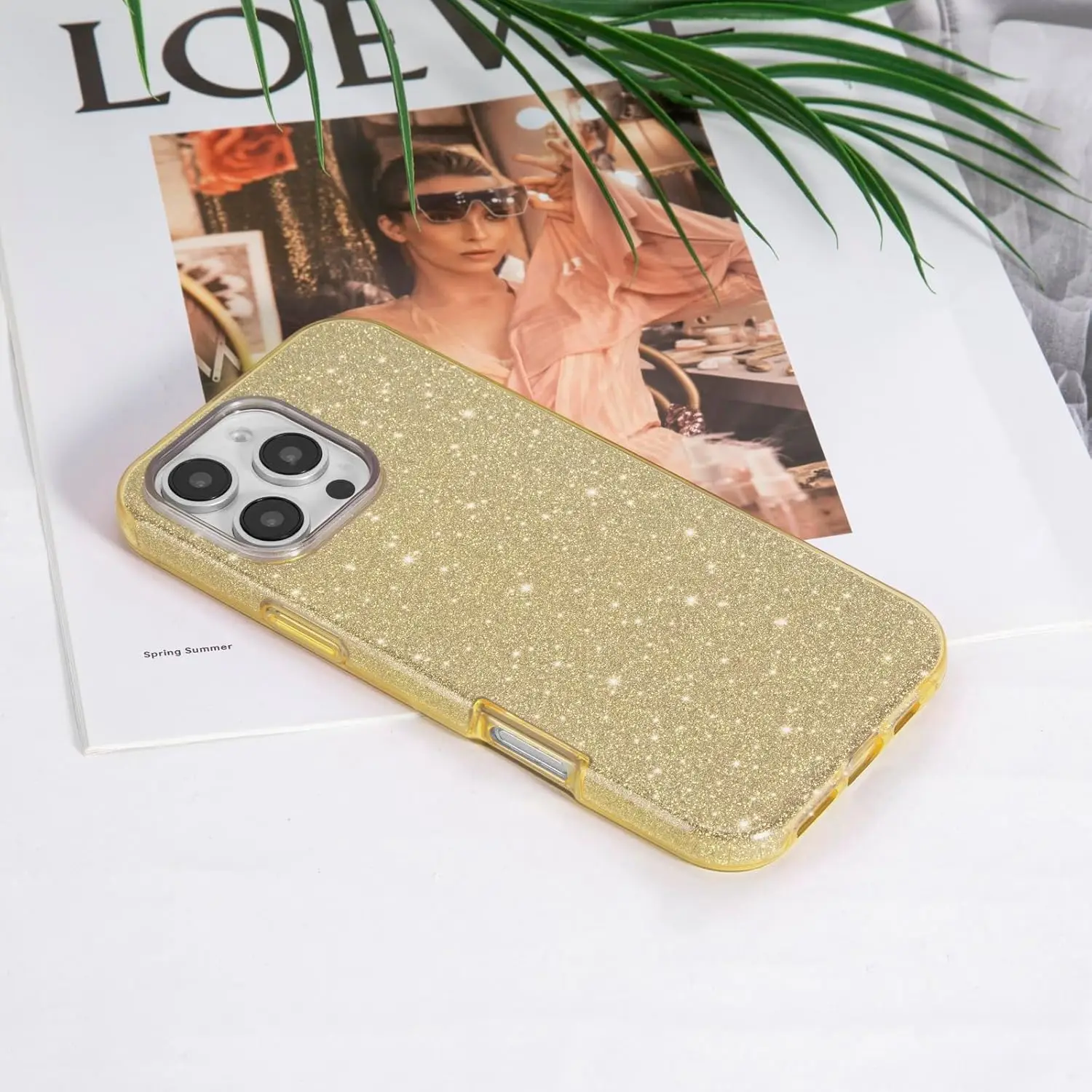 Gold Glitter Bling Phone Case - Cute and Stylish Cover Accessories