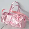 Toddler Dance Bag For Girls, Personalized Travel Bag For Kids, Weekender Duffel Bag, Monogram Ballet Shoes Bag, Child Diaper Bag 3