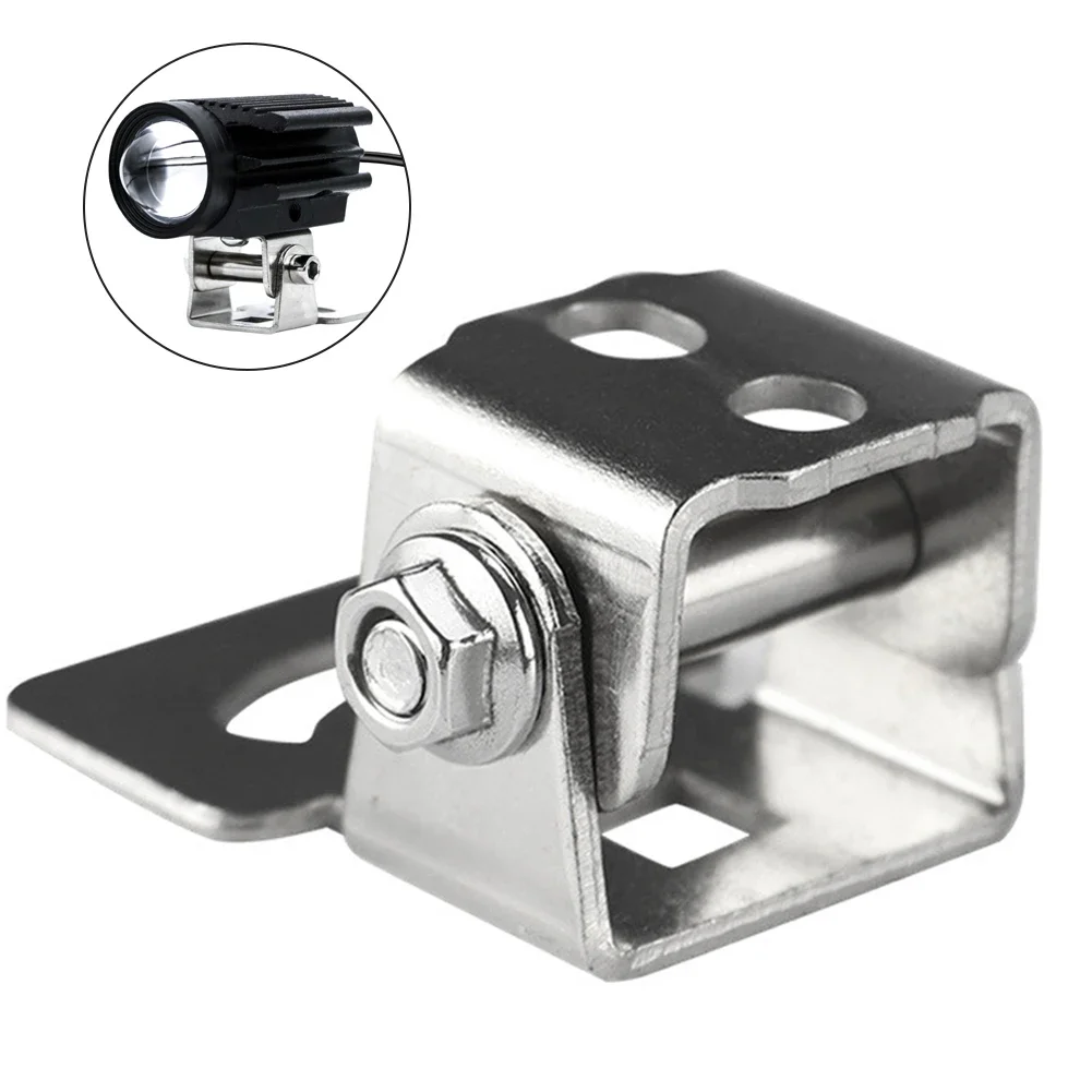 Motorcycle Light Bracket Motorcycle Headlight Clamp Motorcycle Headlight Mount Car Light Bracket Motorcycle Headlight Spotlight Brackets Parts Sponge Clamp Led Light Bracket Mount Kit For ATV Truck Dirt Bike SUV Accessories
