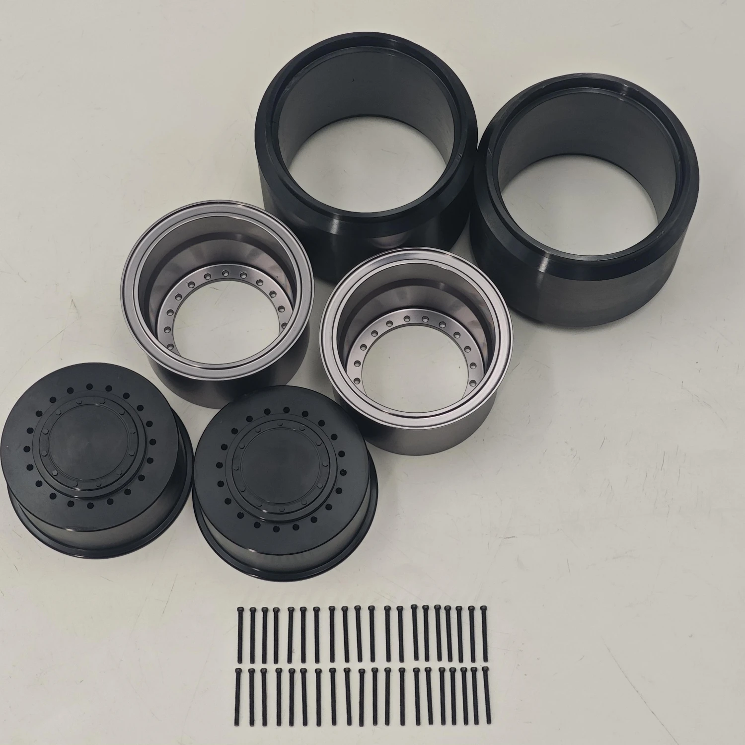 Pneus et roues RC alliage JDM 166 ZW370 - 4 options disponibles