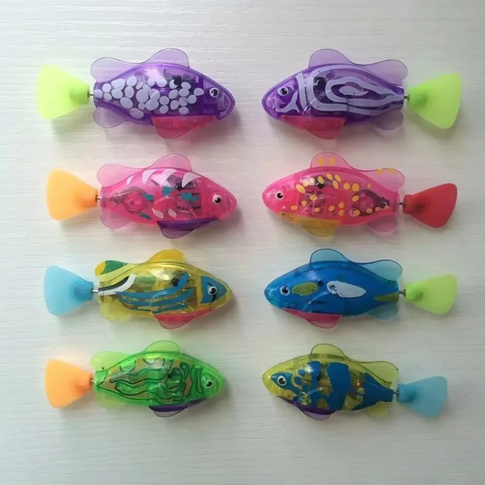 Cat Toy LED Inductive Interactive Swimming Robot Fish