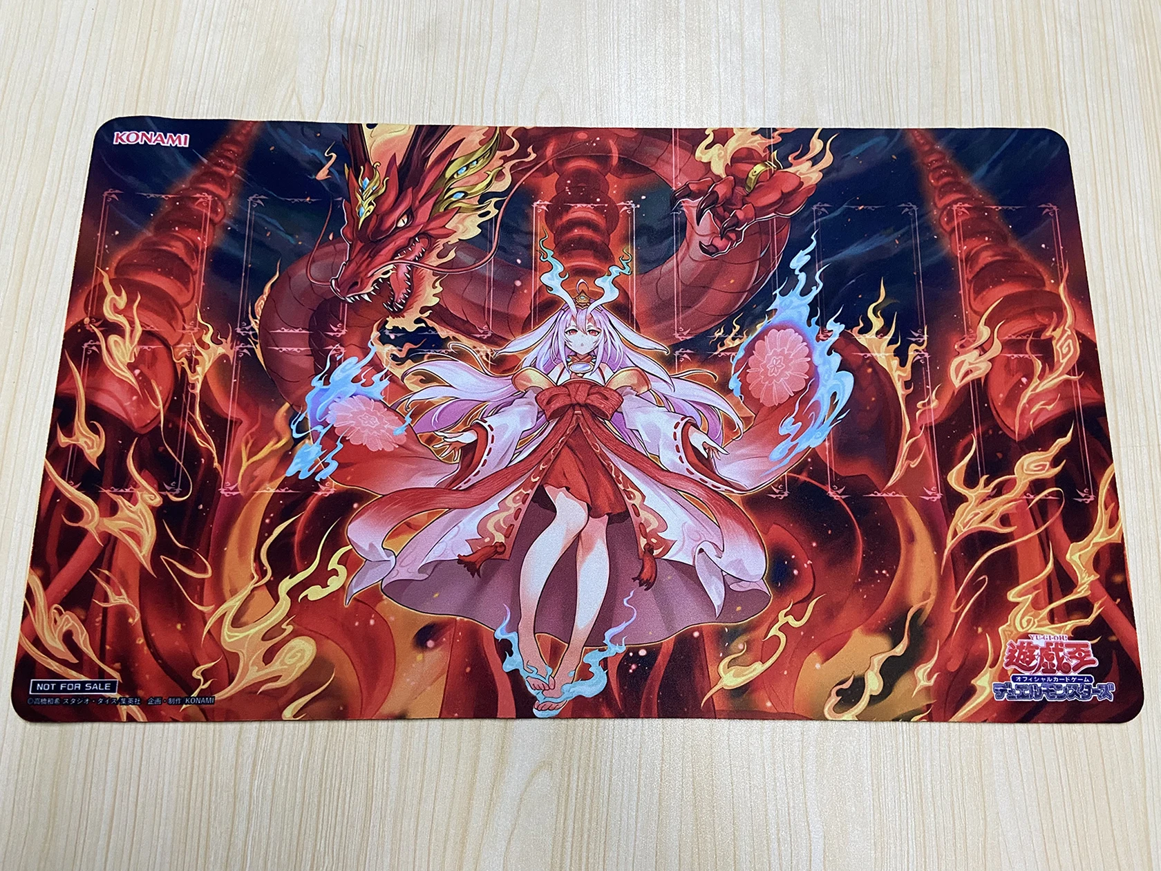 YuGiOhKurikaraDivincarnatePlayMatTCGCCGTradingCardGameMat