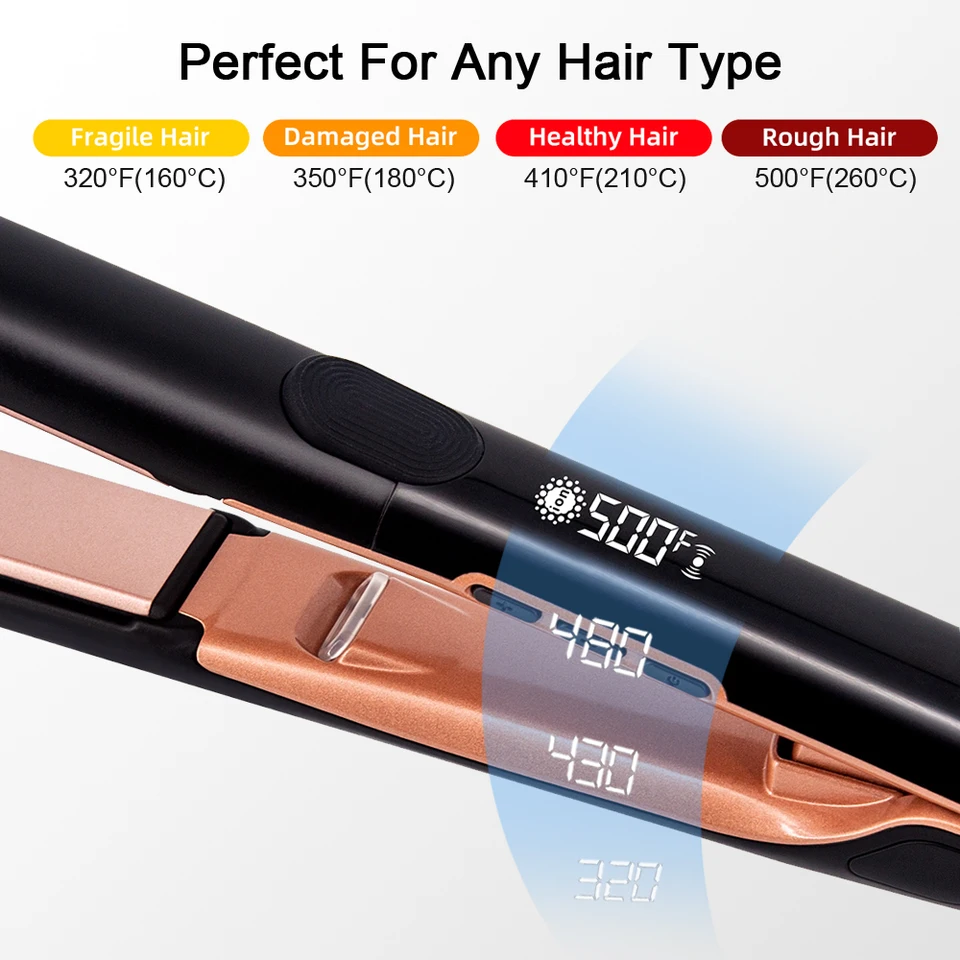 新品未使用Hair Iron Straight&Curl 200℃ Amazon.co.jp: Create Ion Straight & Curling Iron, 2-Way Hair