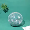 40/60cm Inflatable Glitter Beach Ball Summer Water Ball Sequin Beach Balls for Summer Swimming Pool Party Toys for Kids Adult 2