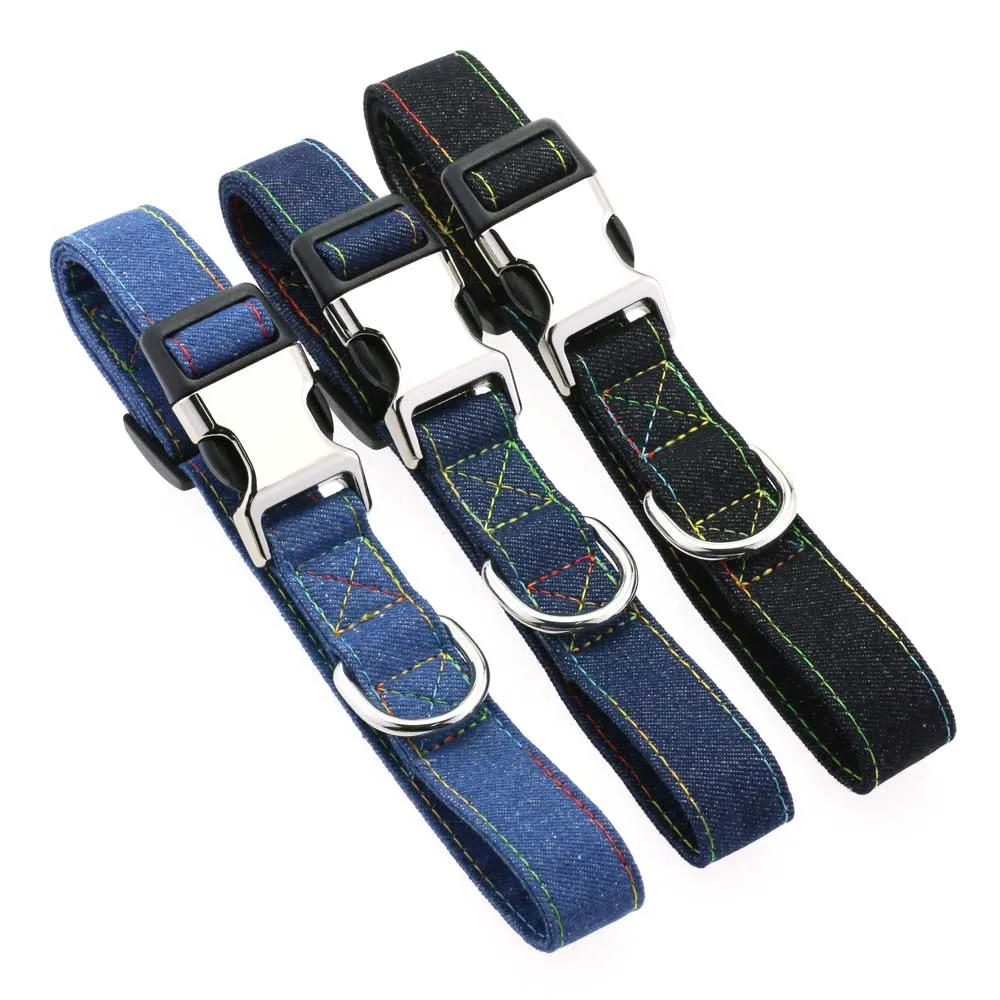 Collier pour chien réglable avec boucle en alliage accessoire_voghion.com