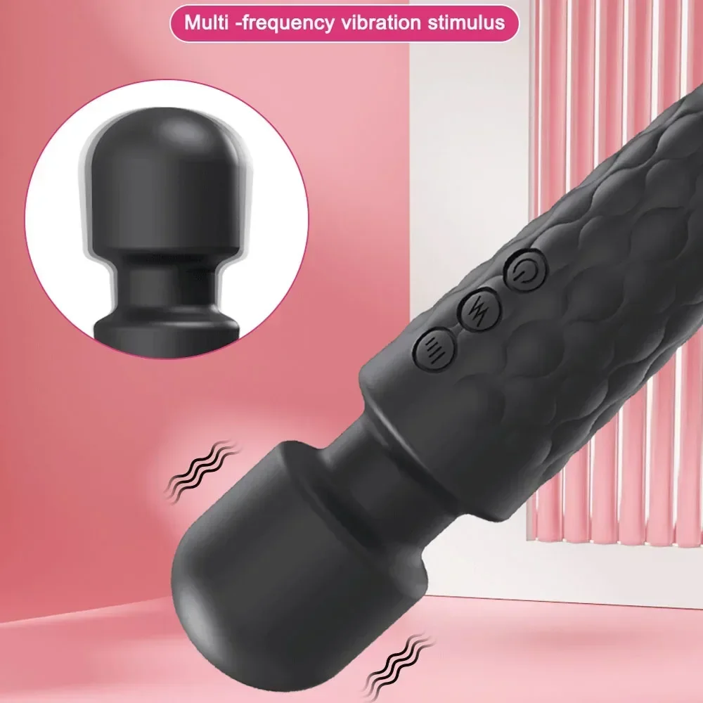 20 Modes Vibrator AV Magic Wand Powerful Female G-spot Massager Clit Clitoris Stimulator Sex Toys Adult Female Erotic Products clitoris vibrator clit sucking vibrator female sex toys vibrator sex toy