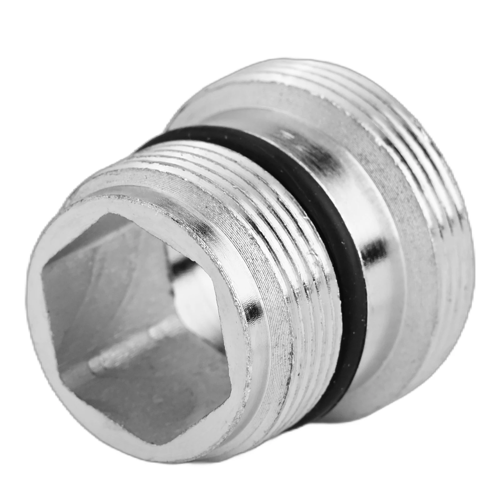 4pcs Tap Adapters Aerator Connector With Rubber Seal M18.5 To M22 Male Thread Bathroom Fixture Accessories