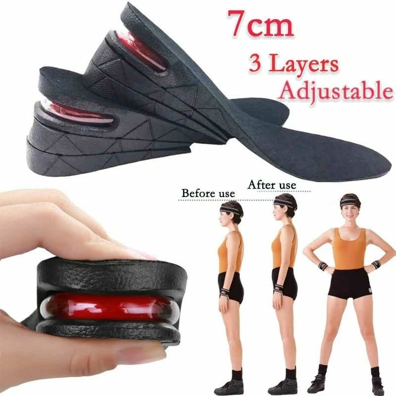 Height Increase Insoles Air Cushion Elevator Shoe ..