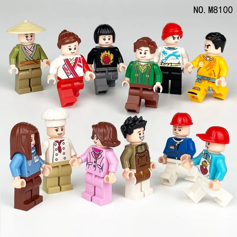 Urban doll M8100 Boys and Children Assembled Toys with Small Particles