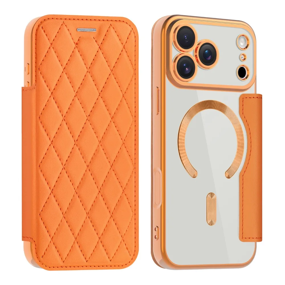 Premium PU Leather Magnetic Flip Wallet Phone Case with Card Slot Cover