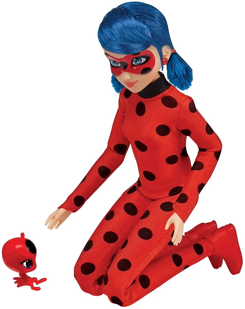 Miraculous 27cm Anime Figure Ladybug Marinette Rena Rouge Cat Noir