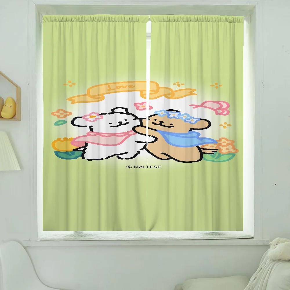Cover Curtain for Living Room Bedroom Curtains Black Out Curtains Partition Kitchen Blackout Home Interior Modern Window Shade 4