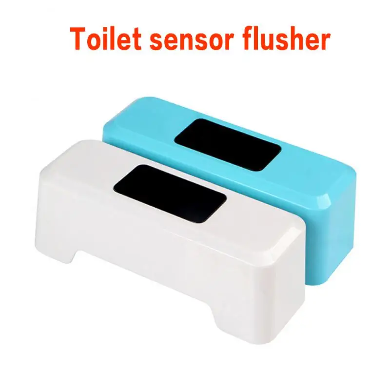 IR Toilet Flush Button Smart Touchless Flusher Infrared Motion Sensor