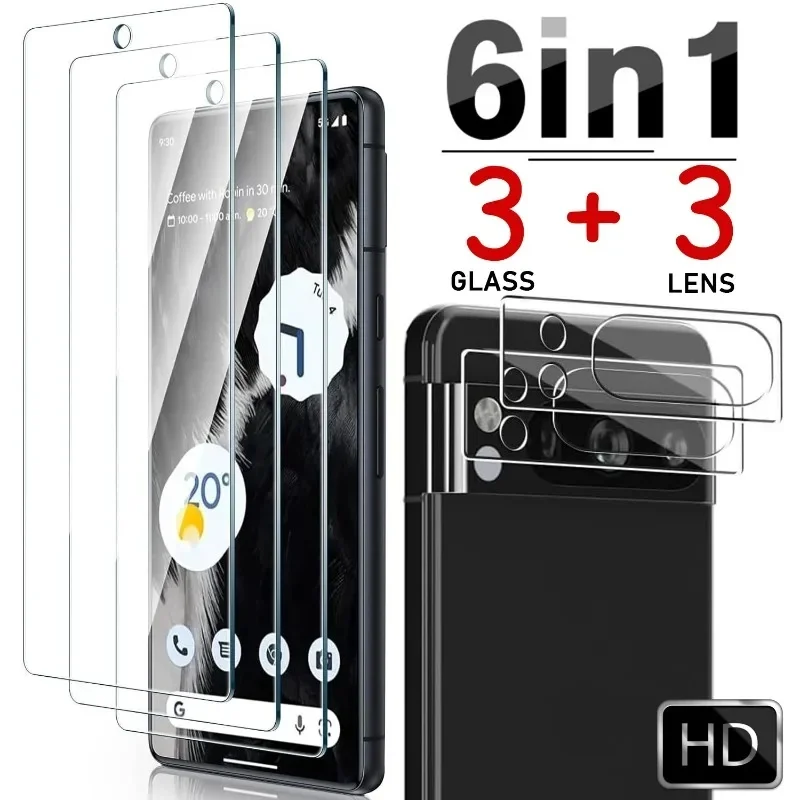 Per Google Pixel 6A 5G Vetro Temperato Protezione Schermo Difficile ( Pacco Di 1 - Foto 13