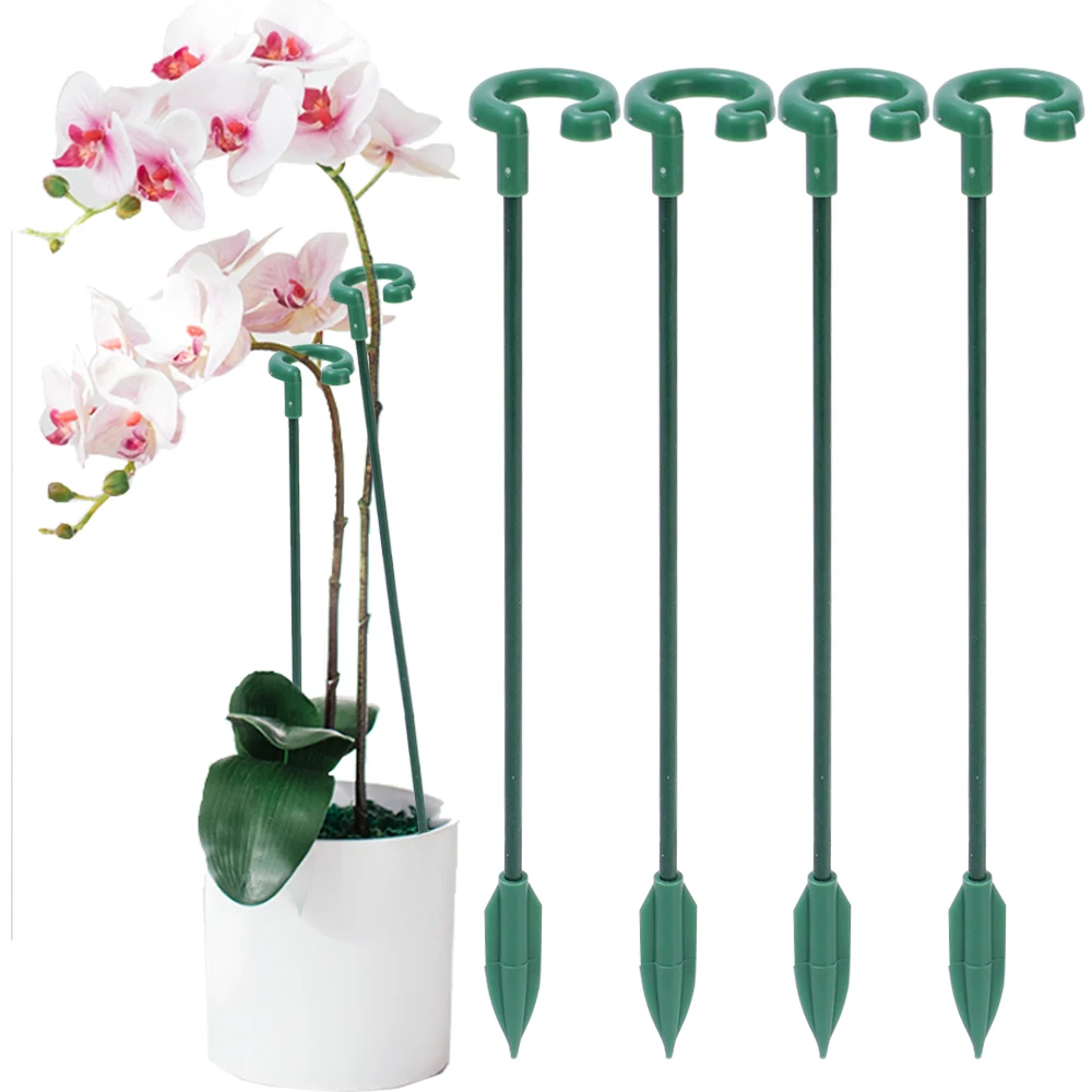 ChenQuanSarl-Lot De 8 Supports Pour Plantes - 4 Tailles - Réutilisables