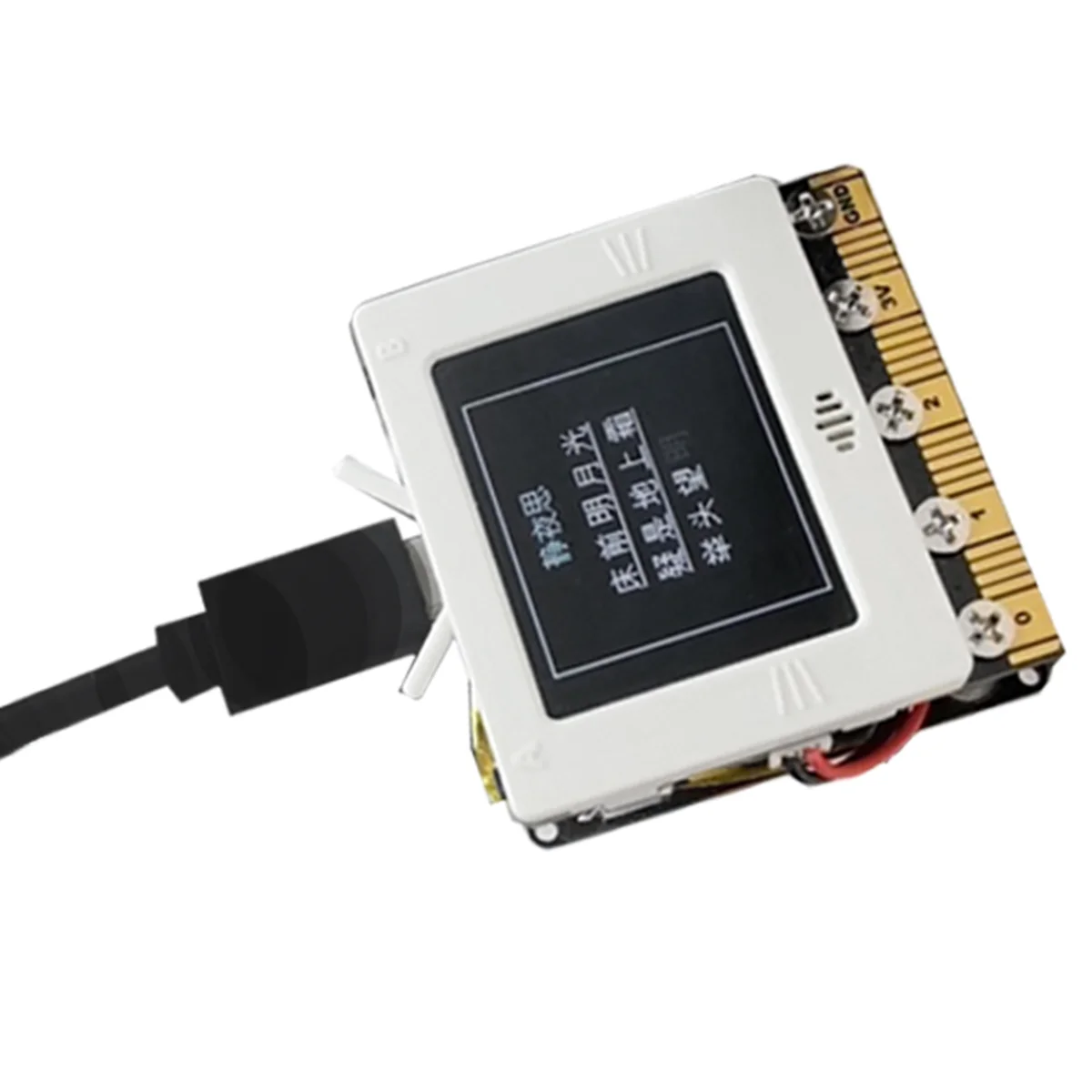 

K-Watch for BBC Micro:Bit Expansion Board K-Watch Module Programmable Watch Python Editor(Beige)