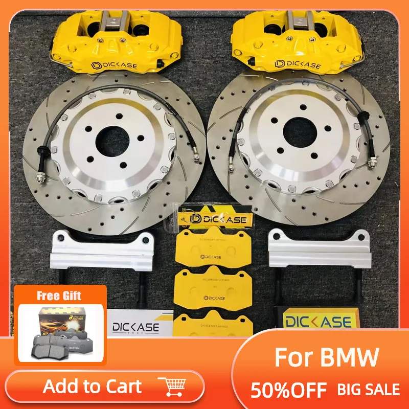 Dicase High Performance 6 Pot Big Brake Caliper Kits with 355mm Rotor