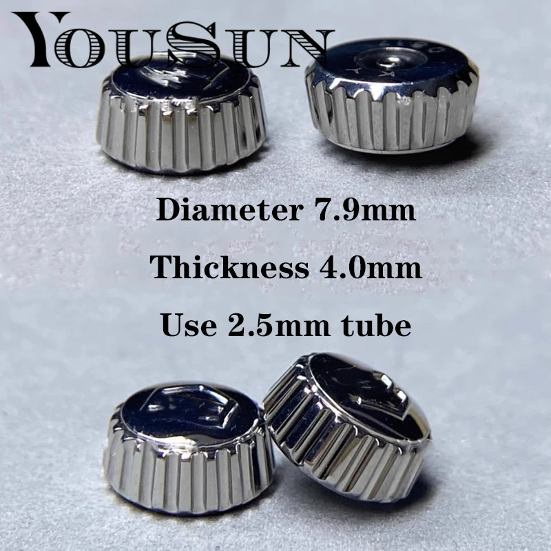 Per Tag Heuer Watch Head Handle Crown 7.9Mm Accessori