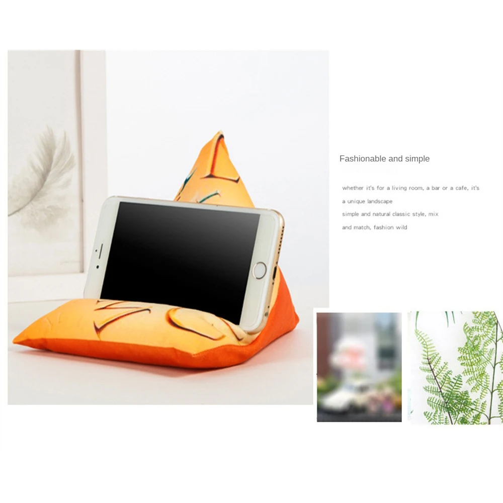 

Multi-Angle Soft Pillow Pillow Lap Stand For IPads Smartphones Tablets EReaders Books Magazines Universal Desktop Fabric Bracket