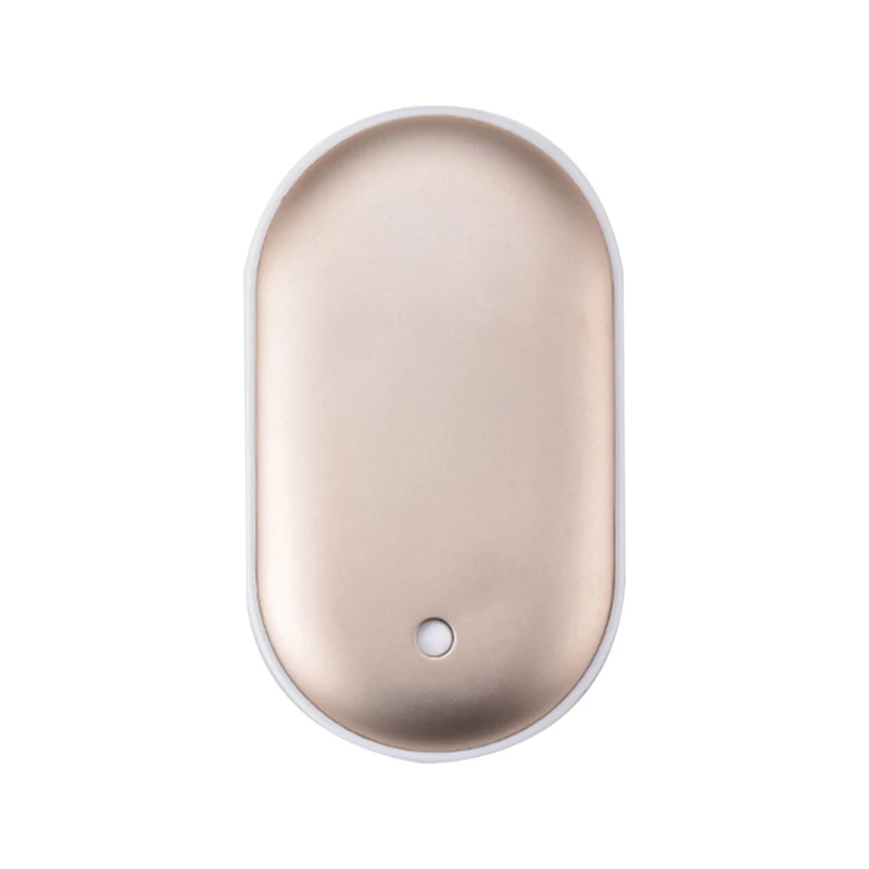 

Portable Mini Hand Warmer 2 In 1 USB Rechargeable Cobblestone Pocket Mobile Power Bank Reusable Electric Handy for Drop Shipping