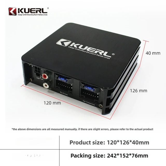 6-Channel DSP Car Amplifier 6