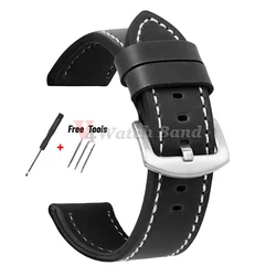 Fashionable Military-Style Watch Band for Sport and Vintage Watches (BlackWhite)