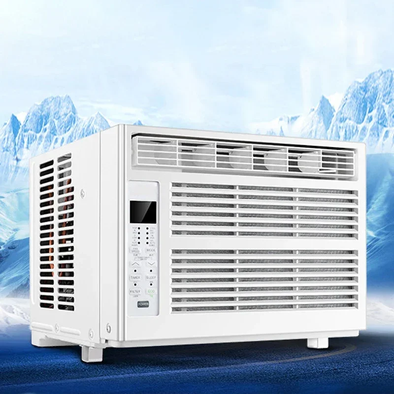 Window Air Conditioner Window-Mounted Portable Refrigeration air conditioner Cold 24-hour timer Remote control air conditione