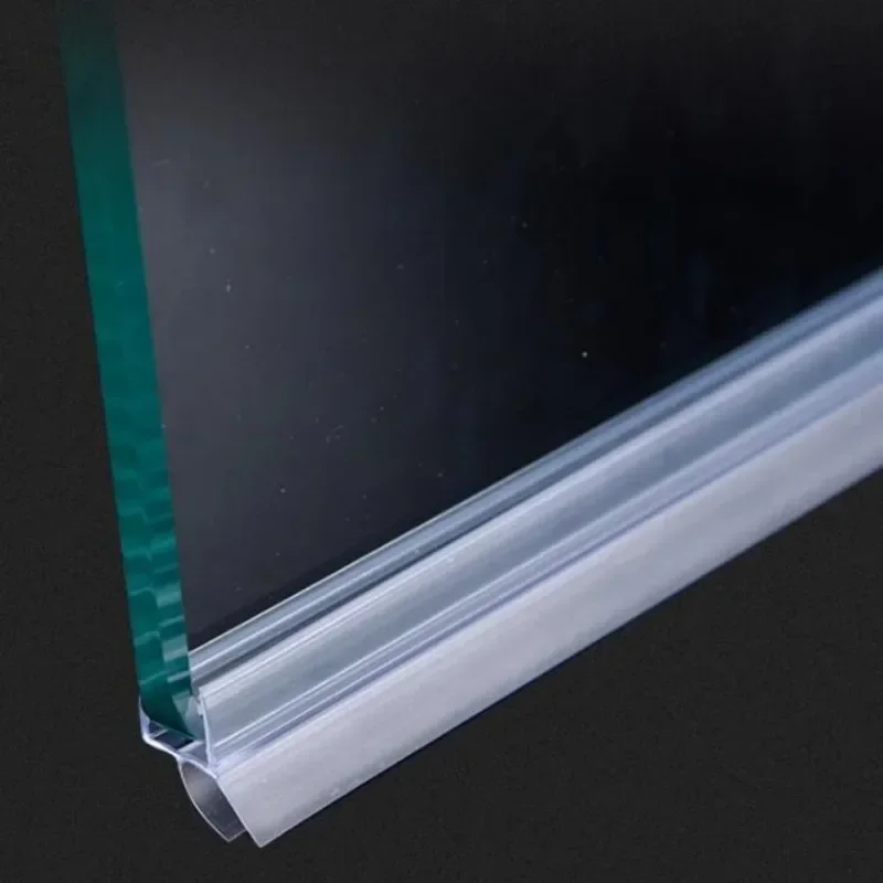 Door Seal Strip,Sealing Strip Tape,Window Seal Strip,Sealing Tape,Sealing Strip,Rubber Seal Strip,Rubber Door Weatherstripping,Door Weatherstripping,Silicone Seal Strip 9-12mm Door Sealing Strip Seal Strip Waterproof Weatherstrip Shower Screen Seal Door Bath Shower For Glass Water Deflector