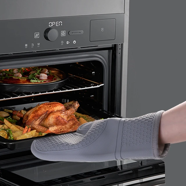 Kitchen Gloves Microwave Baking Glove Oven  Gloves Oven Mitts Baking Glove  - Oven - Aliexpress