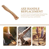 Camp Axe Handle Wooden Axe Handle Replacement Hatchet Handle Wood Grip Axe Handle Camp Axe Accessory Hammer Handle Grip 2