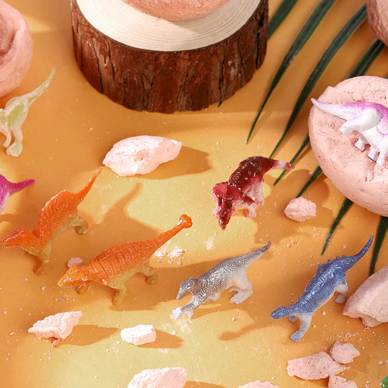 Dinosaur Eggs jurassic Park Tyrannosaurus Model Toys Scientific Mining Archeology Digging Educational Toys For Kid Boy 5