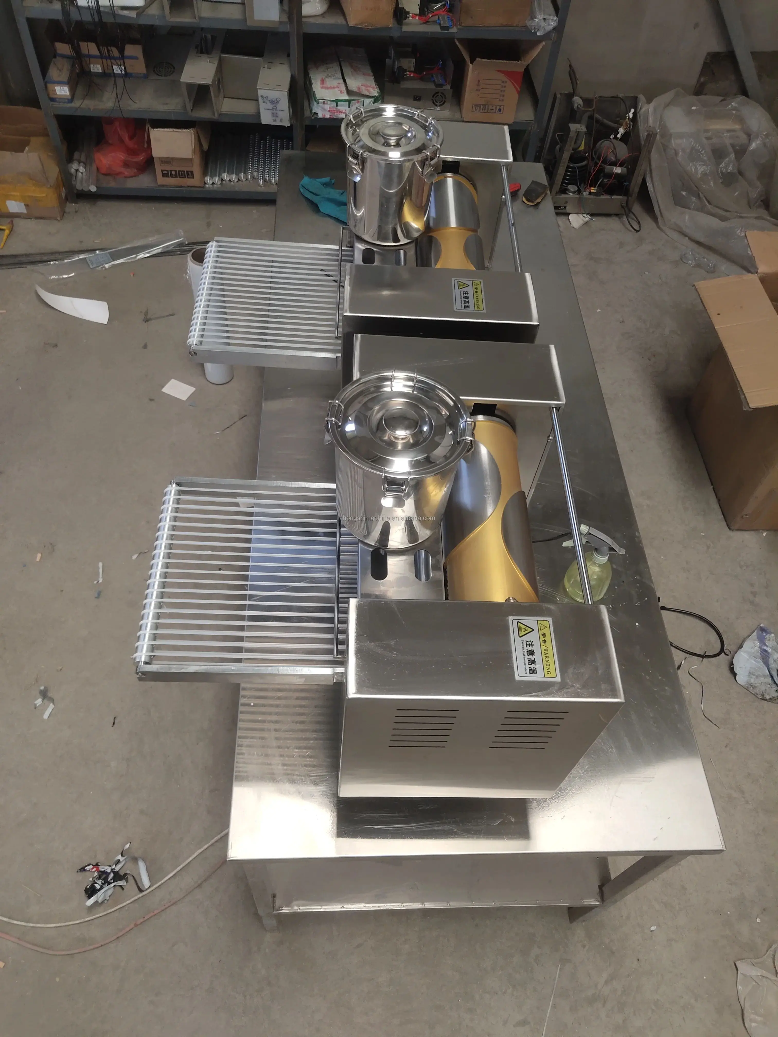 Best Quality Crepe Cake Machine Rotating Pancake Crepe Maker Machine Automatic Crepe Machine Maker 5