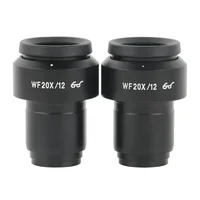 2PCS WF5X WF10X WF15X WF20X WF30X Wide Field Eyepiece For Binocular Trinocular Stereo Microscope 30MM Installation Interface 5