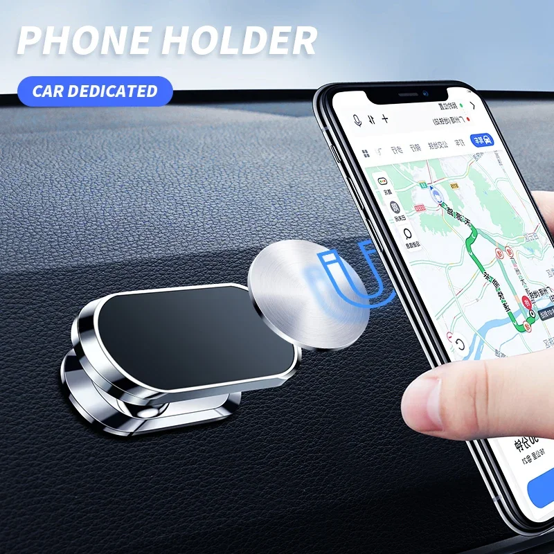 Logo Auto 360 Gradi Ruota In Lega Di Zinco Supporto Magnetico Per Auto Per Tesla Model 3 Roadster Y Bonina Juguete Cybertruck Coil S X
