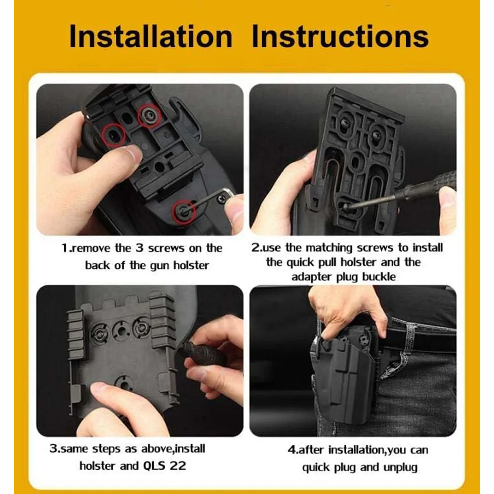 Tactical Locking System QLS 19 22 Kit