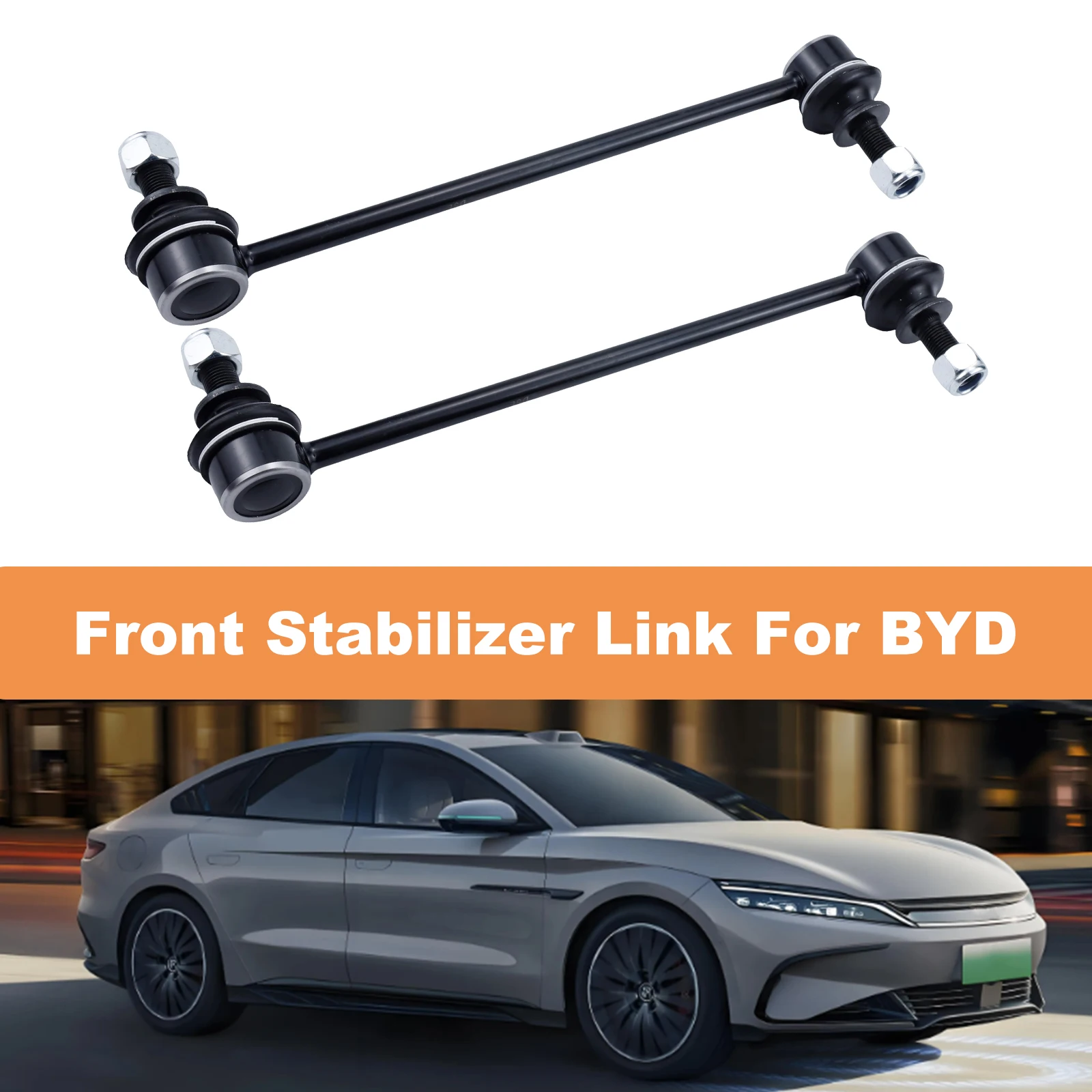 BYD 한 DM 2.0T 2020- 송 플러스 위안 탕 진 플러스/프로 돌핀 킹 05용 프론트 스테빌라이저 링크 2개, 커플링 로드 액세서리