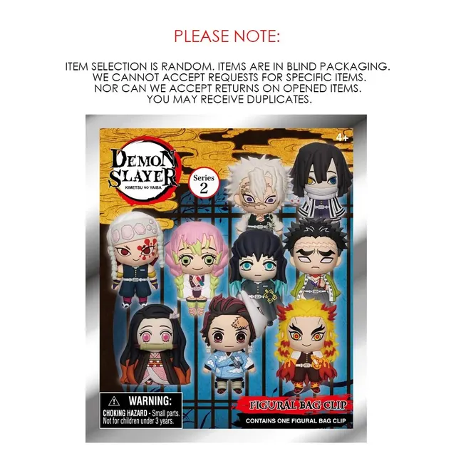 Aniplex Officially Licensed Demon Slayer Series 2 Blind Mystery Bulk Blind Box Random One Figure 3