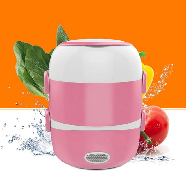 Stainless Steel Food Container Steamer  Mini Rice Cooker Electric Lunch  Box - Mini - Aliexpress