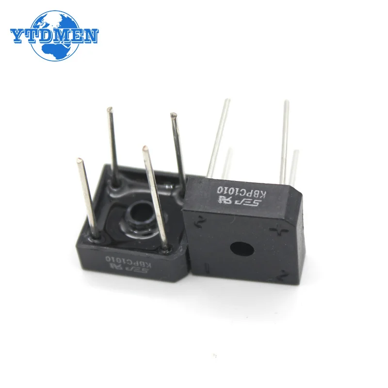 5/10PCS Diode KBPC1010 Bridge Rectifier 10A 1000V Electronic Component Bridge Rectifiers Set