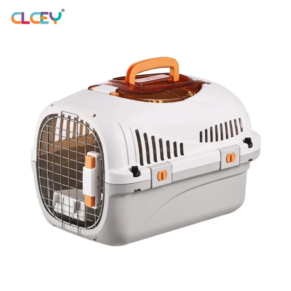 

Pet Carrier for Cats Bag Pet Transporte Cage Iron Net Puss Dog Travel Luggage Ventilate Space Cage Cat Handbag Для Кошек 강아지