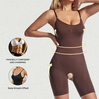 Body sans couture pour femmes, Compression, entrejambe ouvert, Push Up, serrage du ventre, Corset amincissant, rehausseur de fesses, modelant tout le corps 3