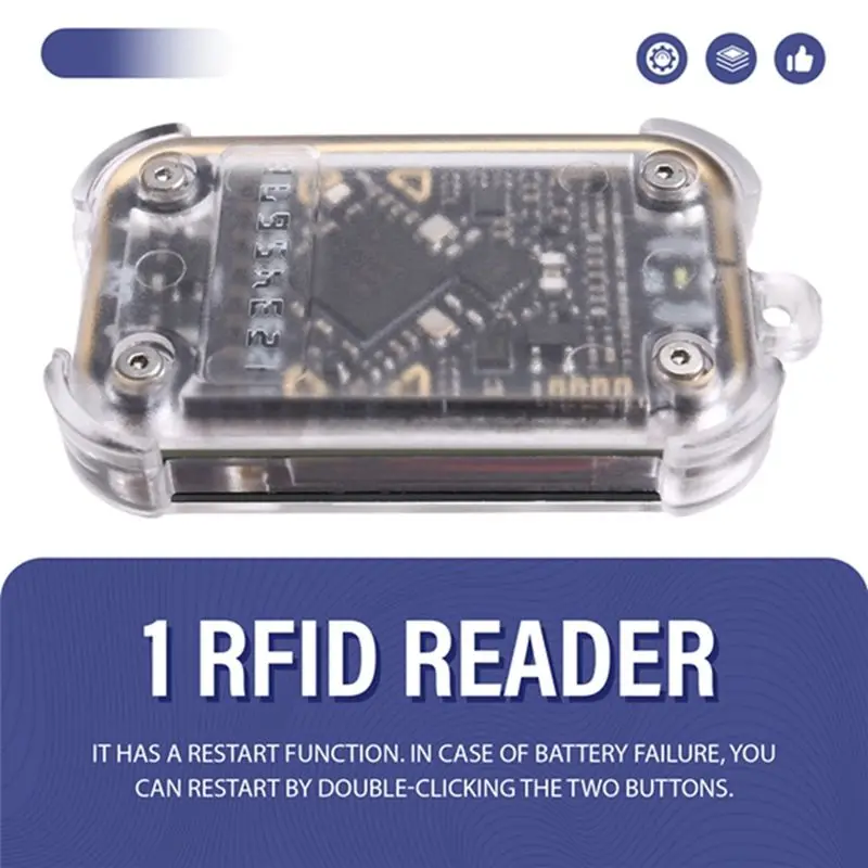 A42Z-Chameleon V2.0 RFID 스마트 칩 리더 에뮬레이터 재시작 스마트 카드 에뮬레이터 125K 13.56Mhz 카드 디코더 V2.0 NFC 복제기