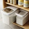 Rice Storage Box Insect Proof and Moisture Proof Sealed Food Grain Food Container Kitchen Rice Organizer Grain Rice Sorage Box 5