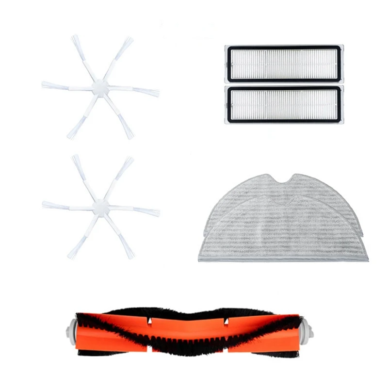 

Лидер продаж, запчасти для робота-пылесоса Xiaomi Mijia 2C STYTJ03ZHM, основная щетка, боковая щетка, фильтры, ткань для швабры