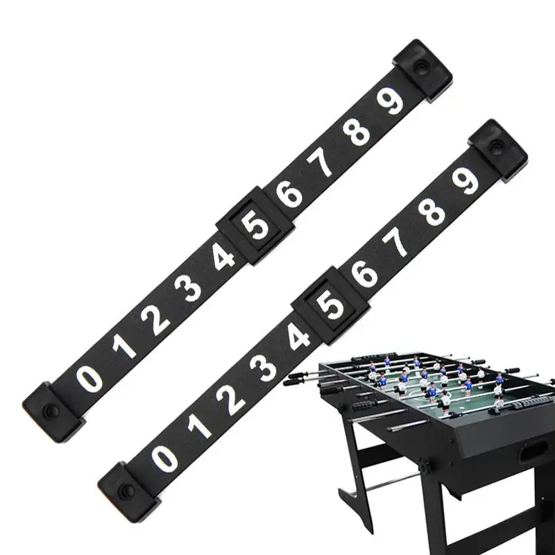 2 Pieces Foosball Counter Scoring Units 10 Numbers For Football Mini Scoring Accessories Keepers Standard Tables Scoreboard