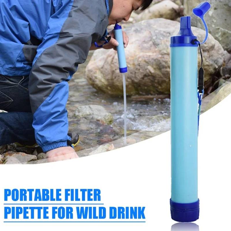 Outdoor Straw Water Filter Purifier: Emergency Survival - Temu