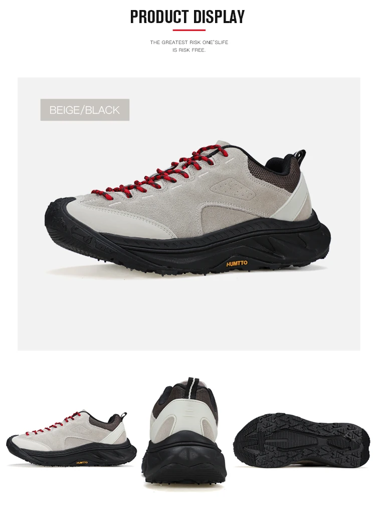 HUMTTO Atmungsaktive Laufschuhe Mann Walking Turnschuhe für Männer Designer Outdoor Sport Schuh Anti-rutsch Verschleiß-beständig Trekking Boot – Detail 8