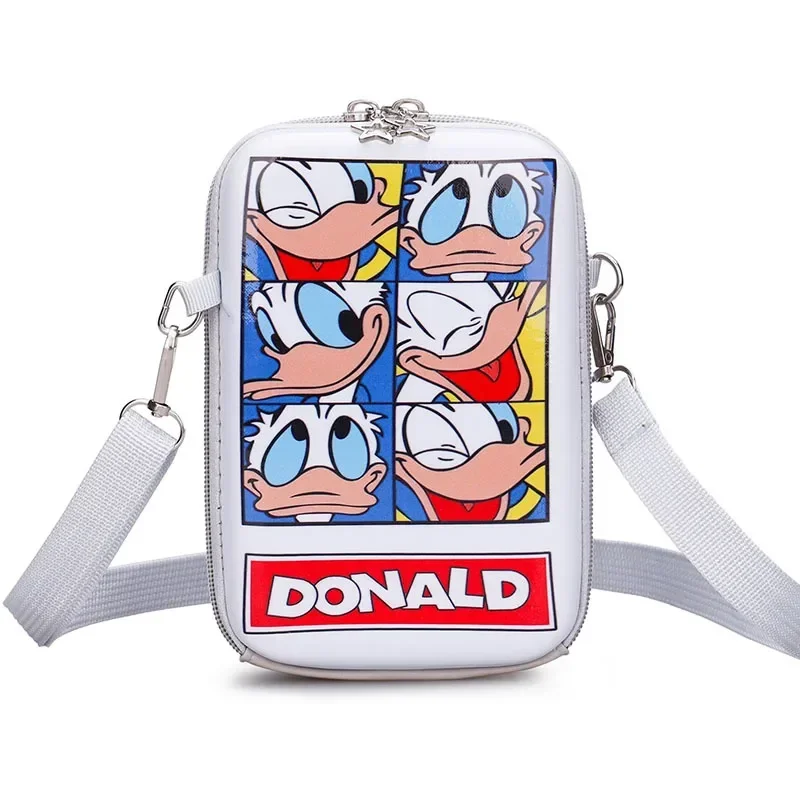 Disney-Sac de Rangement pour Téléphone Portable pour Enfant, Mignon, Imprimé de Dessin Animé, Étanche, Grande Capacité, Diagonale